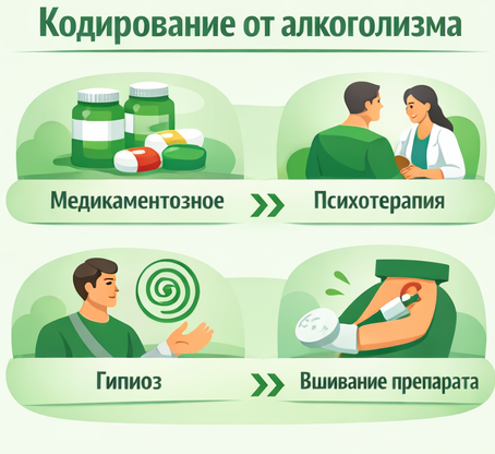 кодирование от алкоголизма в Белорецке Санати